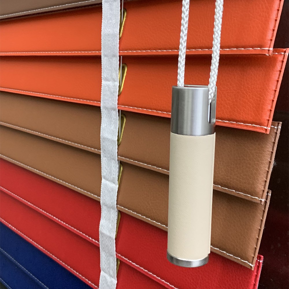 Leather Venetian Blinds